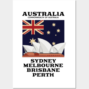 make a journey to Australia Posters and Art